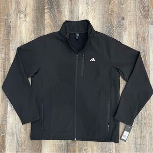 adidas Men's Black Performance Softshell Jacket